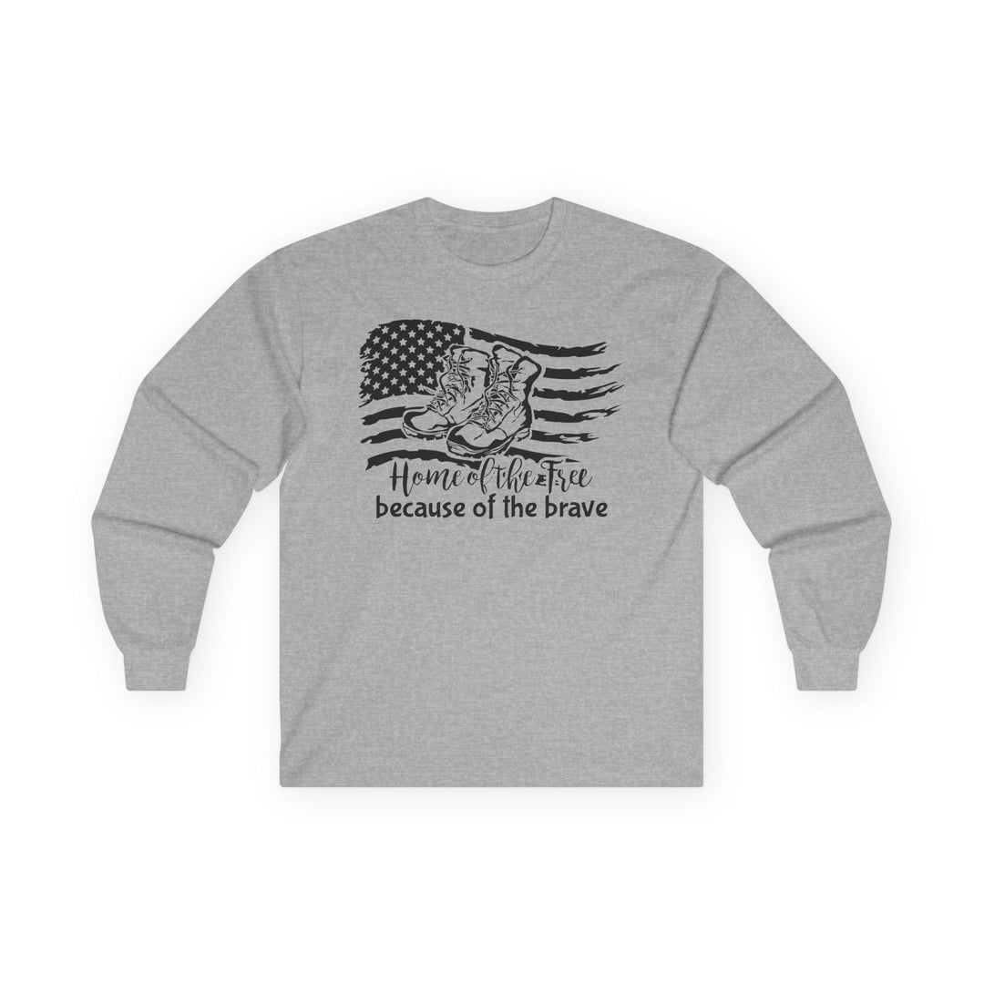 Home Of The Free - Unisex Ultra Cotton Long Sleeve Tee