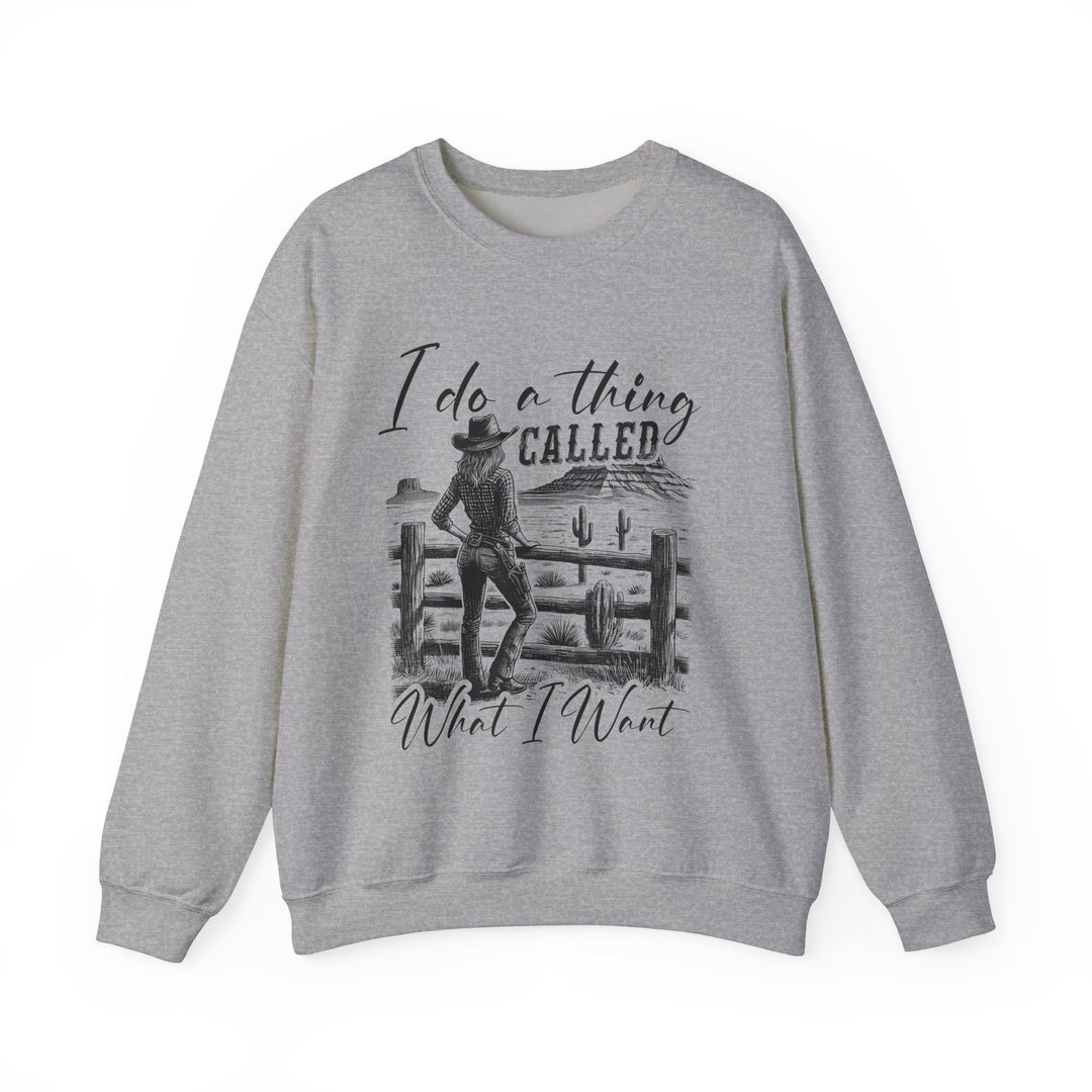 I Do A Thing Called - Unisex Heavy Blend™ Crewneck Sweatshirt