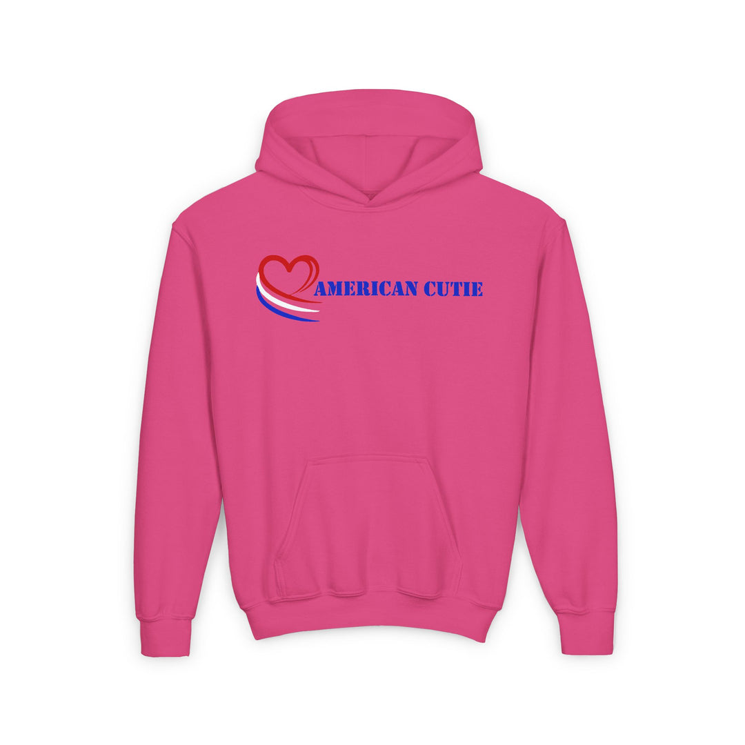 American Cutie - Youth Heavy Blend Hooded Sweatshirt
