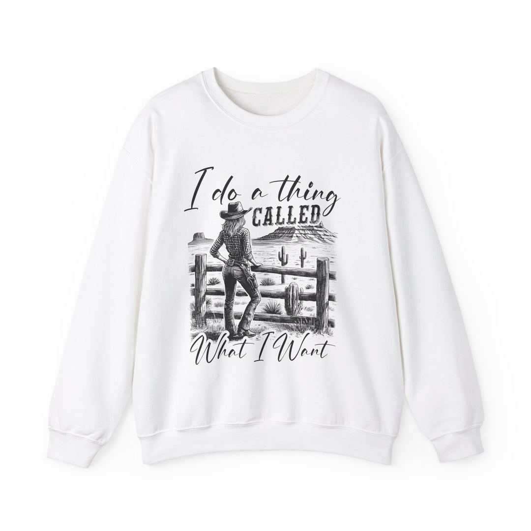I Do A Thing Called - Unisex Heavy Blend™ Crewneck Sweatshirt