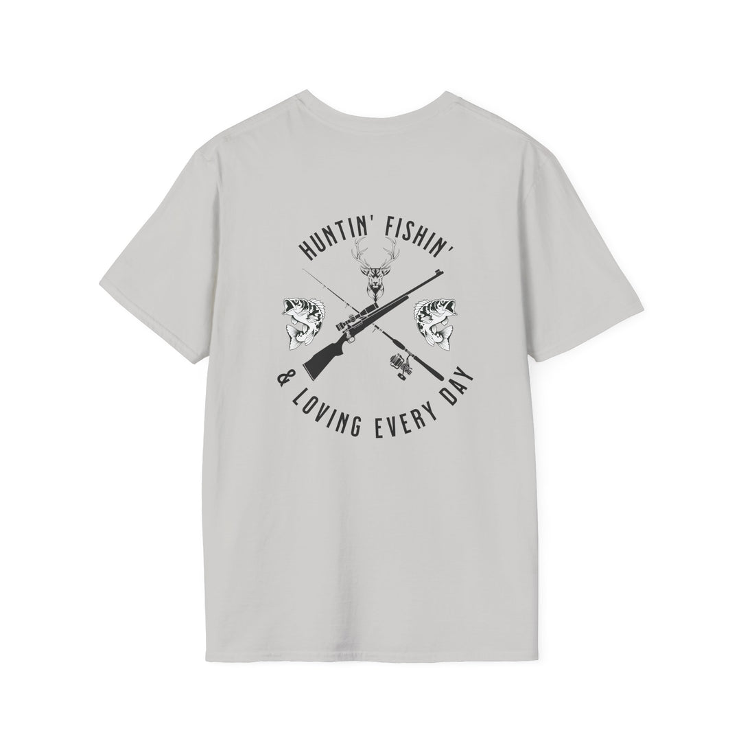 Huntin' Fishin'- Unisex Softstyle T-Shirt