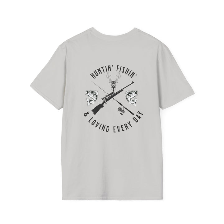 Huntin' Fishin'- Unisex Softstyle T-Shirt