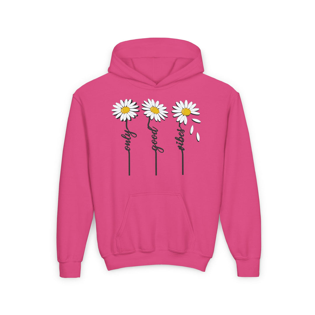 Only Good Vibes - Youth Heavy Blend Hooded Sweatshirt