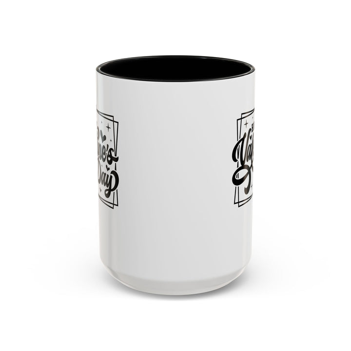 Happy Valentine's Day W/Hearts - Accent Coffee Mug (11, 15oz)