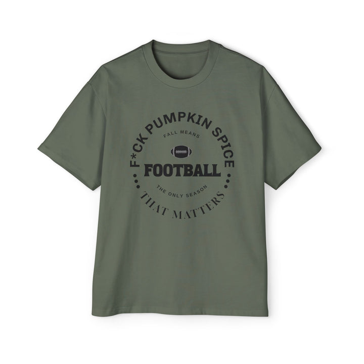 F*ck Pumpkin Spice - Men's Heavy Oversized Tee