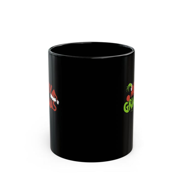 Merry Grinchmas - Black Mug (11oz, 15oz)