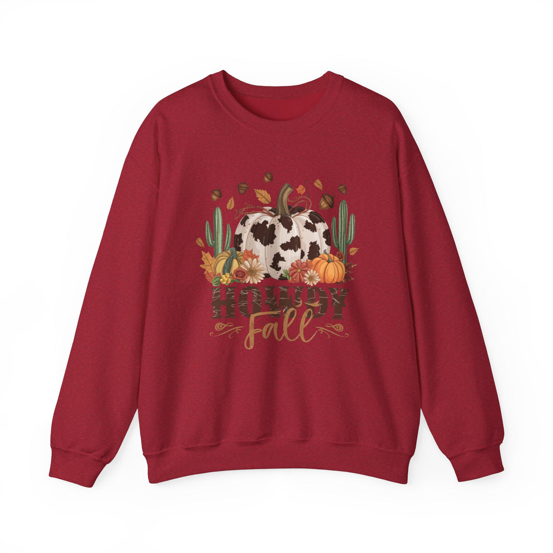 Howdy Fall - Unisex Heavy Blend™ Crewneck Sweatshirt