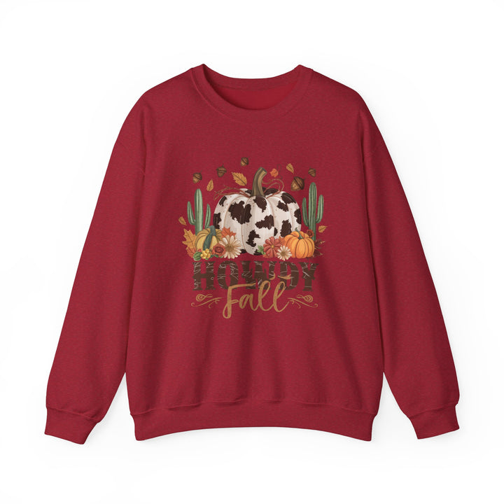Howdy Fall - Unisex Heavy Blend™ Crewneck Sweatshirt