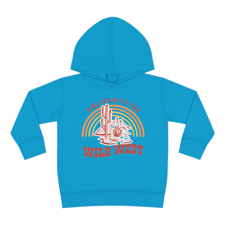 Wild West - Toddler Pullover Fleece Hoodie