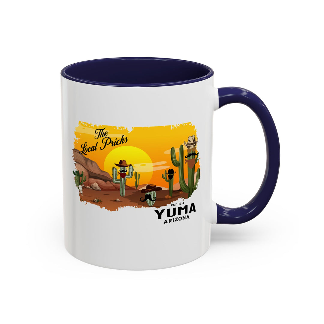 Local Pricks - Accent Coffee Mug (11, 15oz)