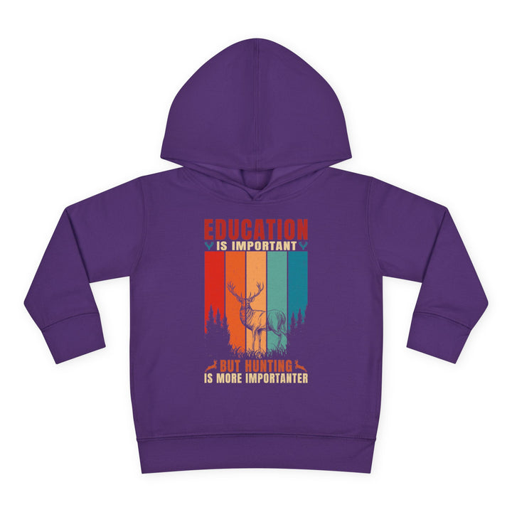 Hunting Education - Toddler Pullover Fleece Hoodie