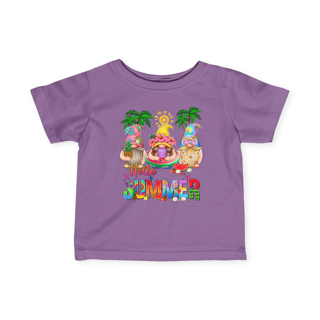 Summer Gnomes - Infant Fine Jersey Tee
