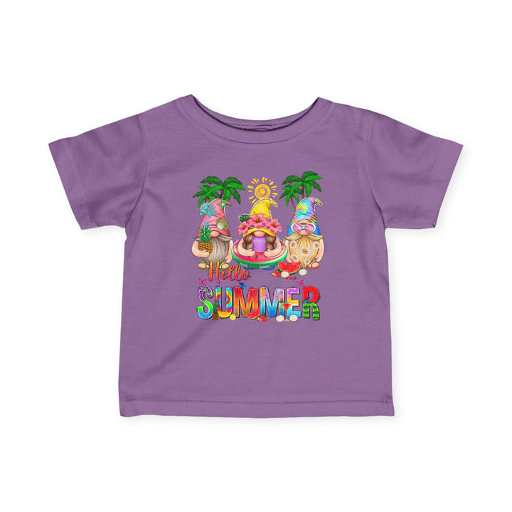 Summer Gnomes - Infant Fine Jersey Tee