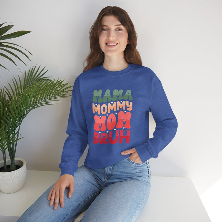 Mama Bruh  - Unisex Crewneck Sweatshirt