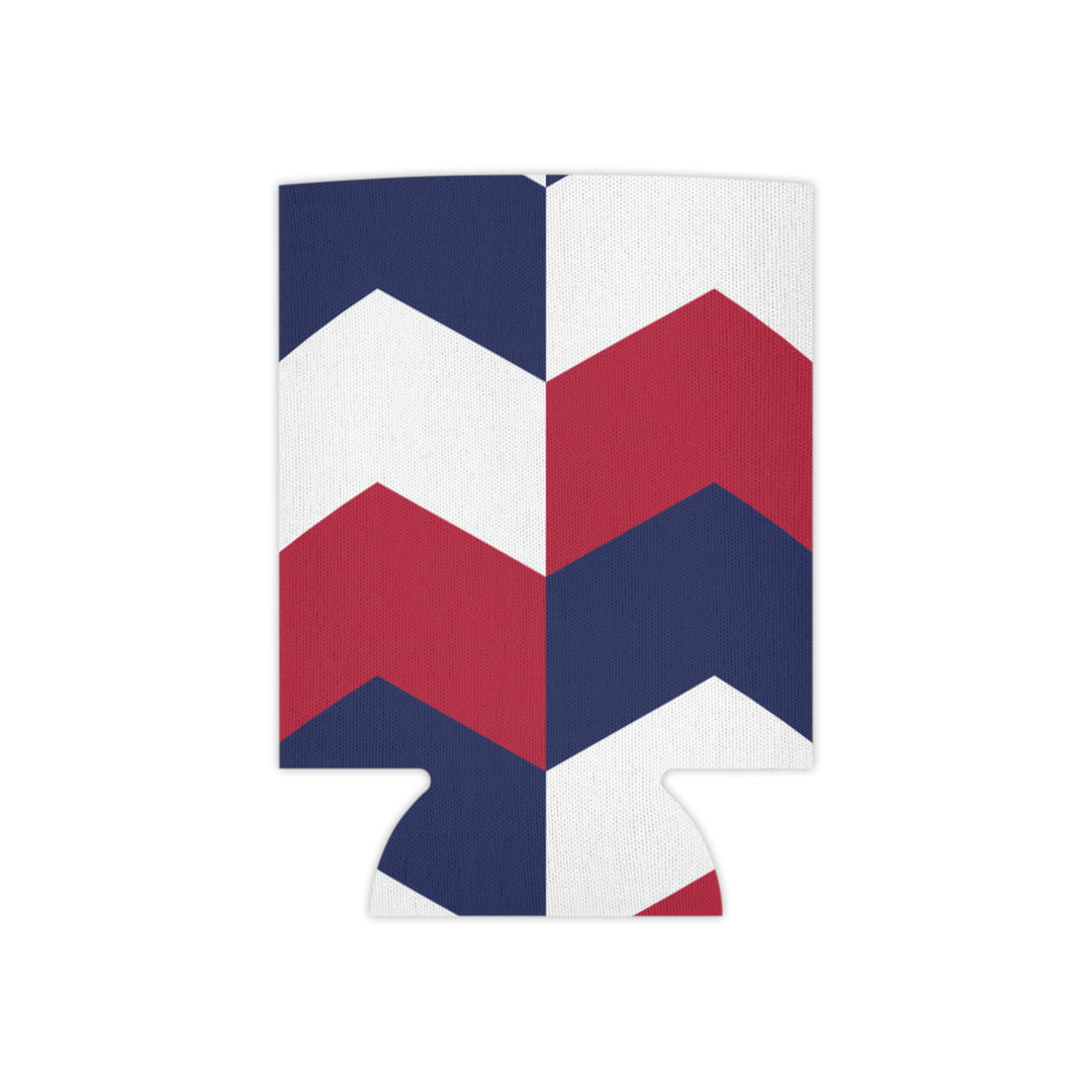Patriotic Abstract - Can Cooler