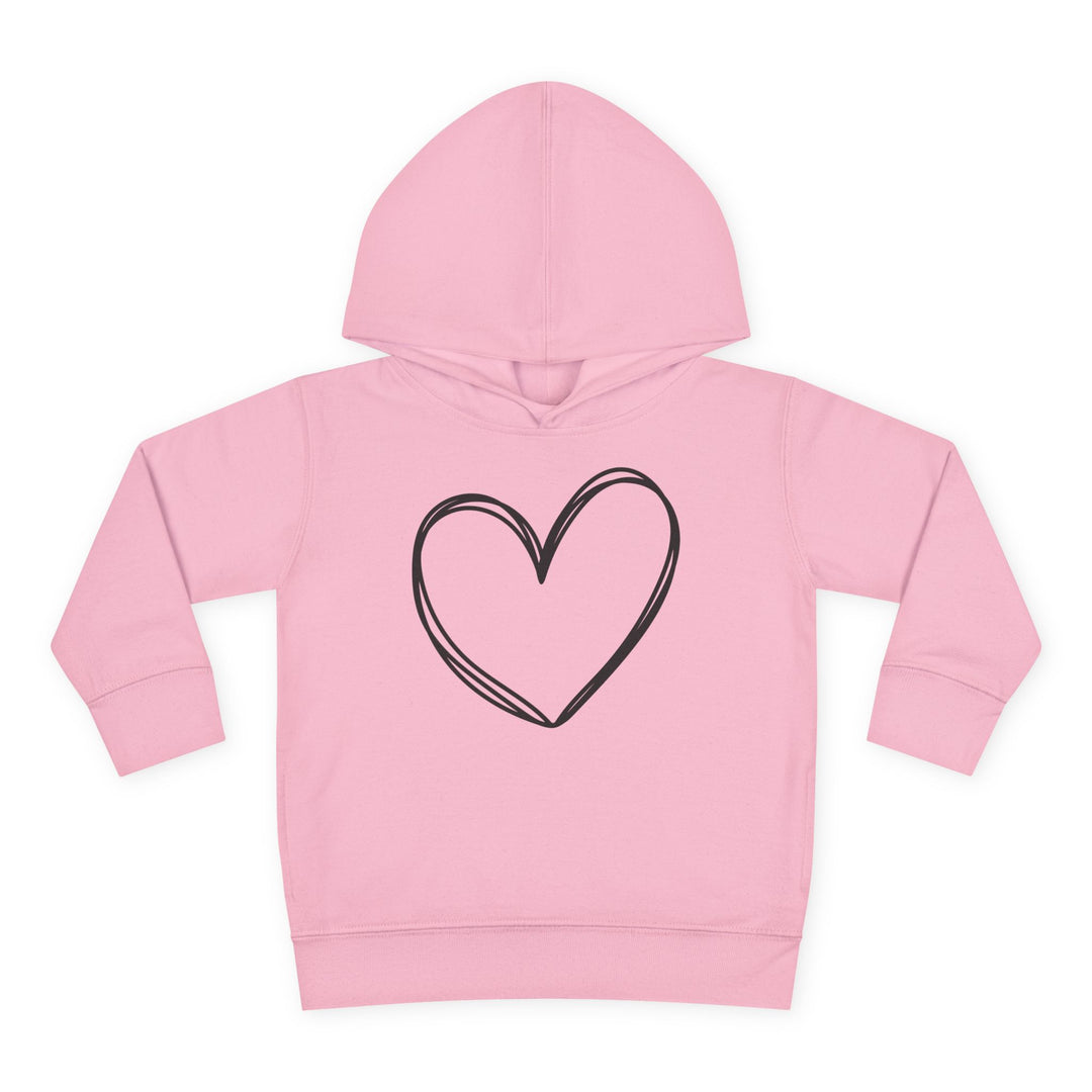 Heart - Toddler Pullover Fleece Hoodie