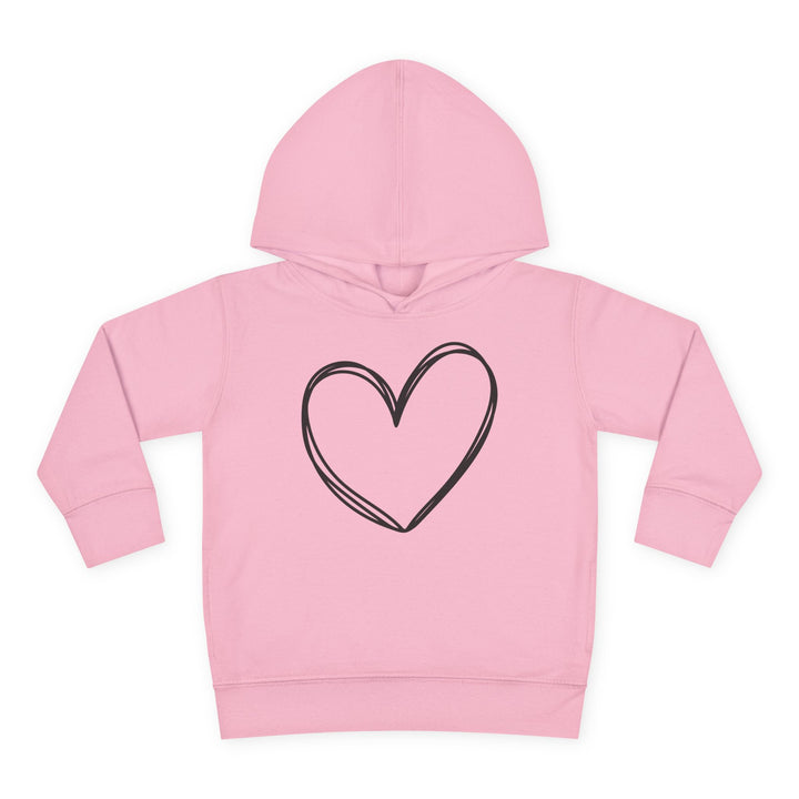 Heart - Toddler Pullover Fleece Hoodie