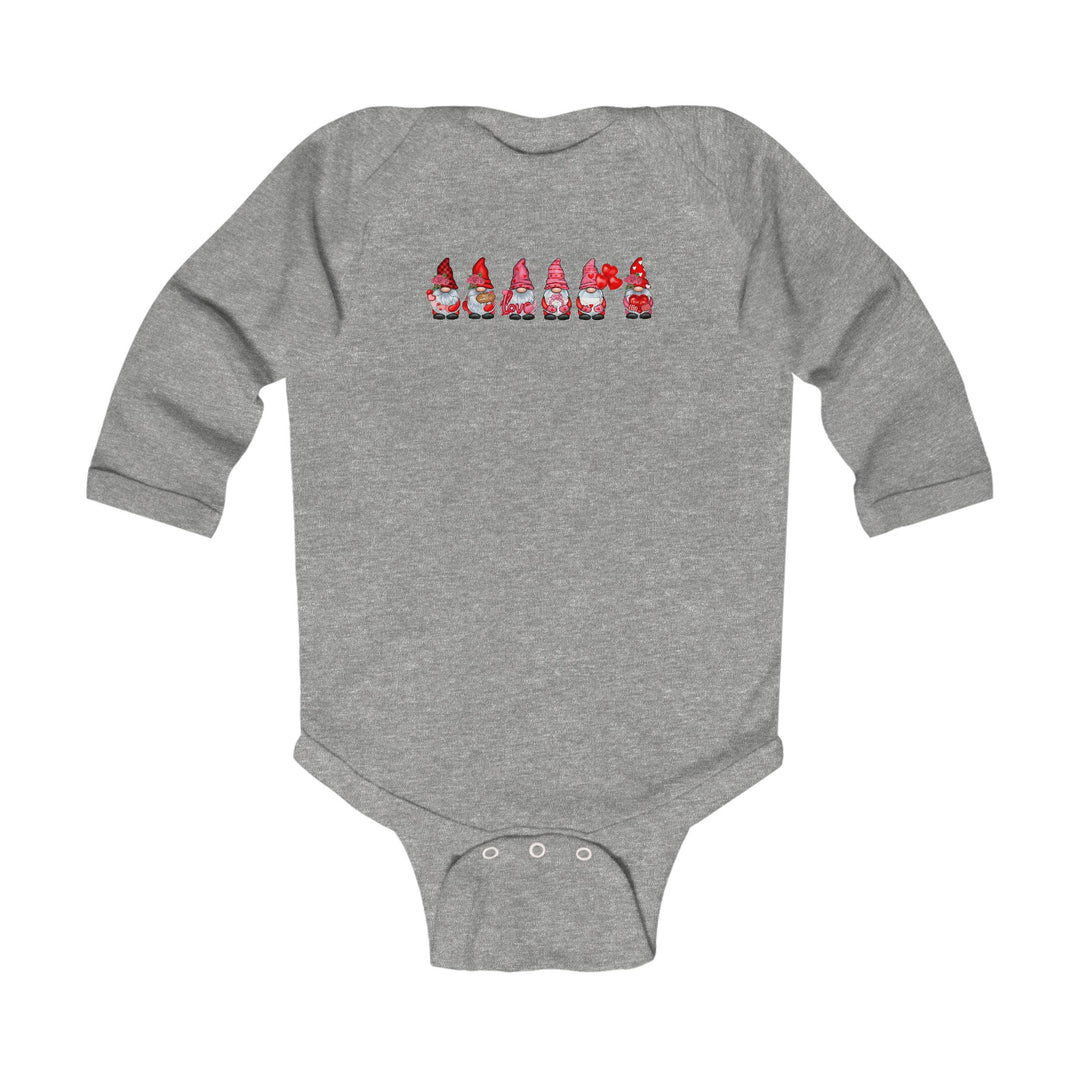 Valentines Gnomes - Infant Long Sleeve Bodysuit