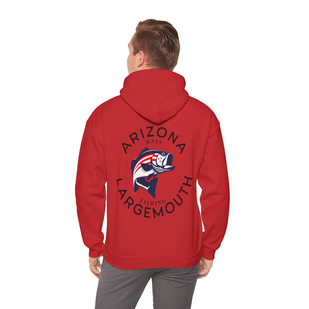 Arizona Largemouth Bass - Unisex Heavy Blend™ Hooded Sweatshirt