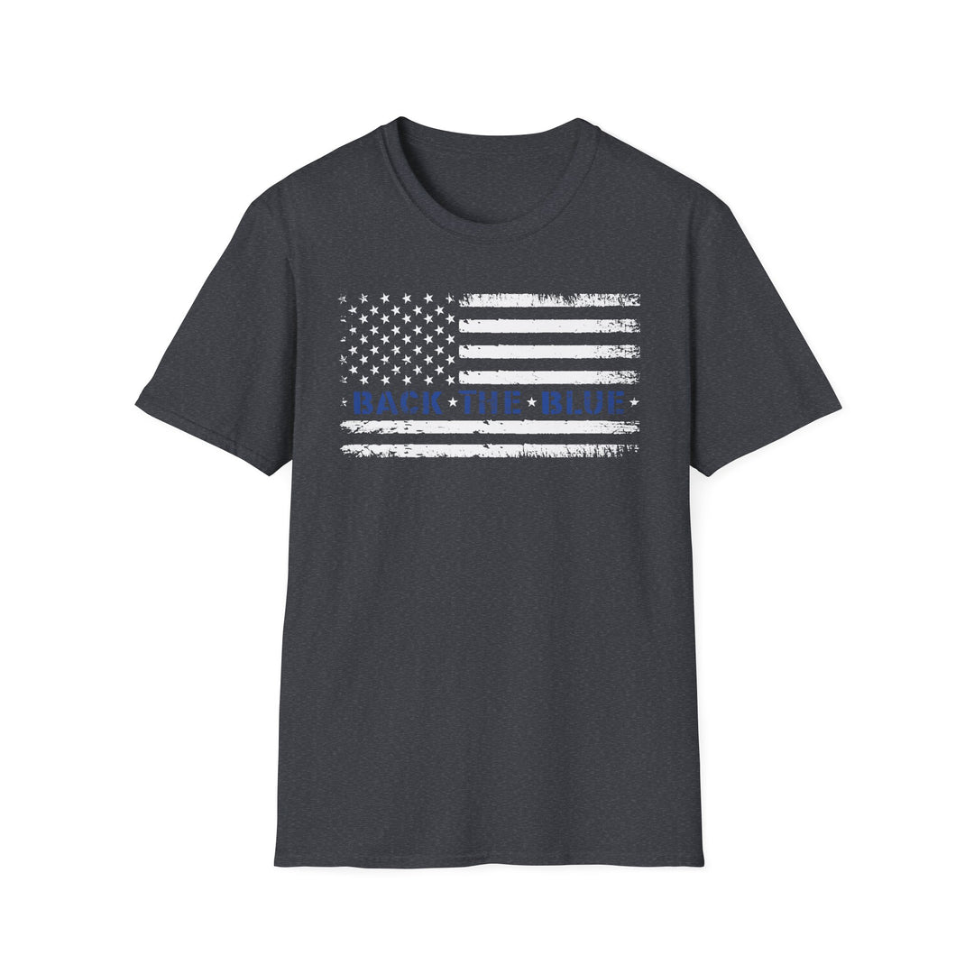 Back The Blue - Unisex Softstyle T-Shirt