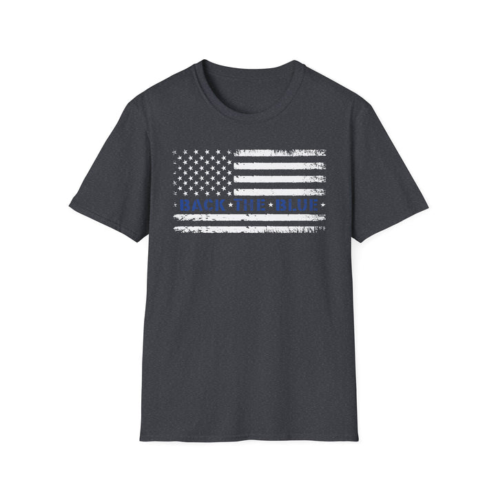 Back The Blue - Unisex Softstyle T-Shirt
