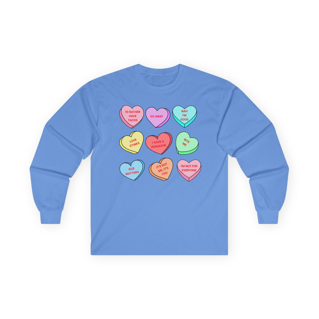 Conversation Hearts - Unisex Ultra Cotton Long Sleeve Tee