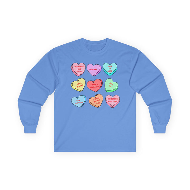 Conversation Hearts - Unisex Ultra Cotton Long Sleeve Tee