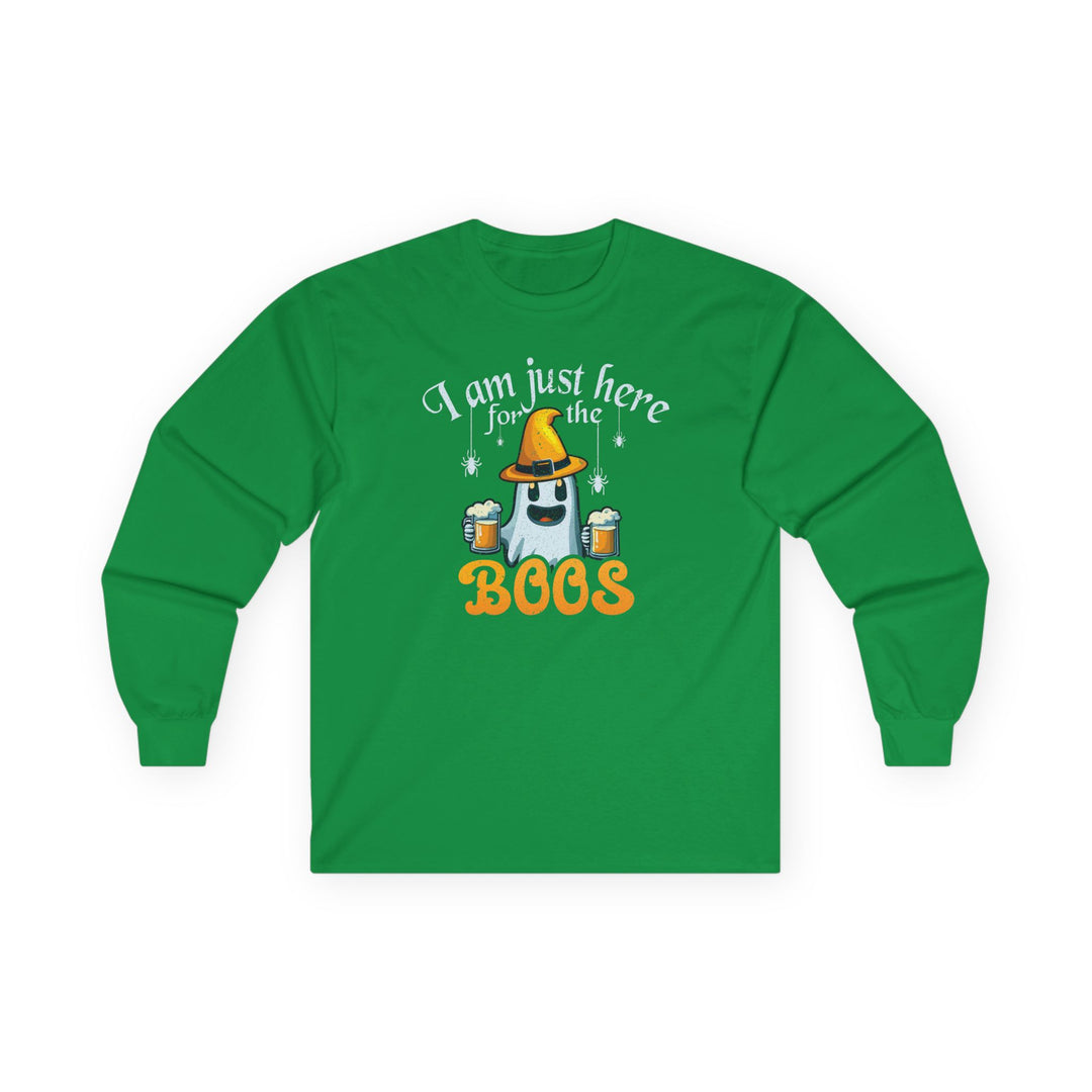 I'm Just Here For The Boos - Unisex Ultra Cotton Long Sleeve Tee