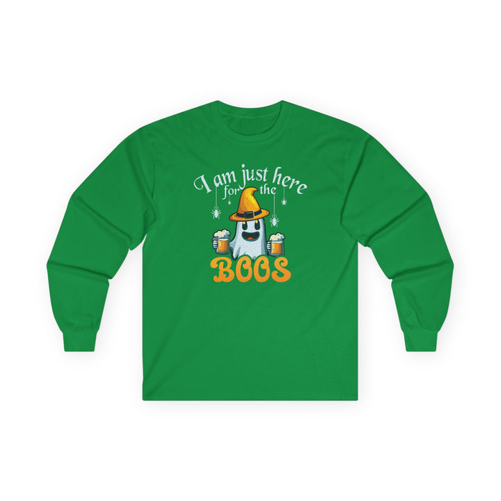 I'm Just Here For The Boos - Unisex Ultra Cotton Long Sleeve Tee