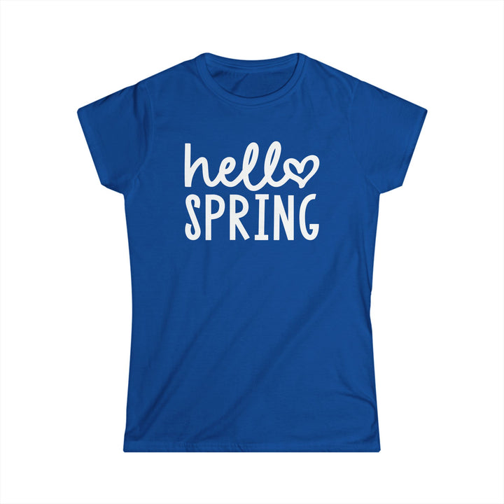 Hello Spring - Women's Softstyle Tee
