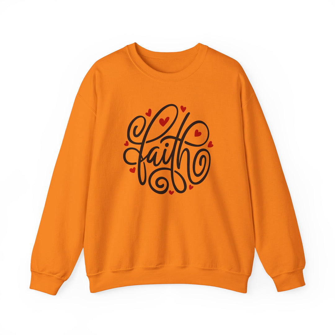Faith Hearts - Unisex Heavy Blend™ Crewneck Sweatshirt
