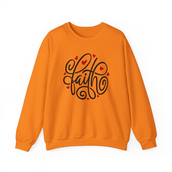 Faith Hearts - Unisex Heavy Blend™ Crewneck Sweatshirt
