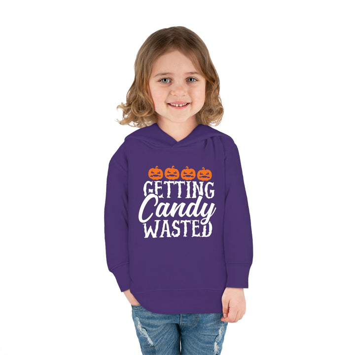Getting Candy Wasted - Toddler Pullover Fleece Hoodie