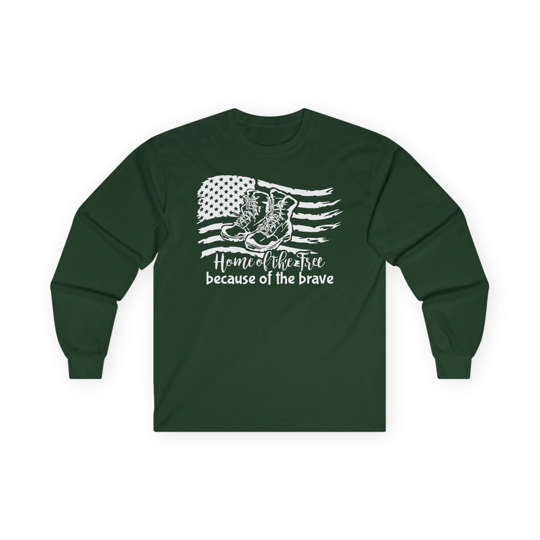 Home Of The Free - Unisex Ultra Cotton Long Sleeve Tee