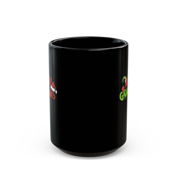 Merry Grinchmas - Black Mug (11oz, 15oz)