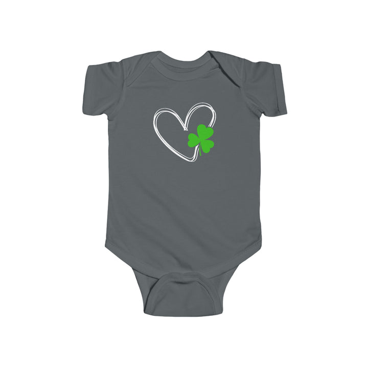 Heart & Clover - Infant Fine Jersey Bodysuit