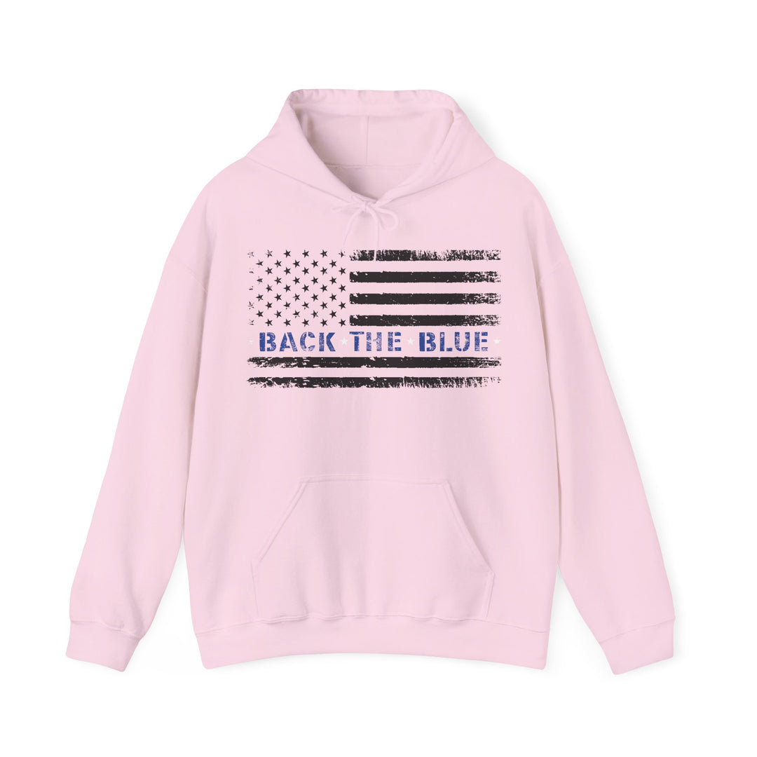 Back The Blue - Unisex Heavy Blend™ Hooded Sweatshirt