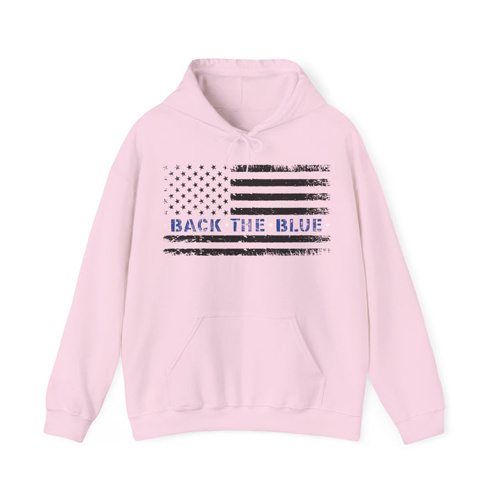 Back The Blue - Unisex Heavy Blend™ Hooded Sweatshirt