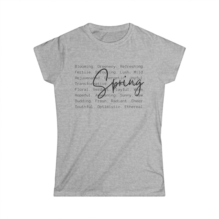 Spring - Women's Softstyle Tee