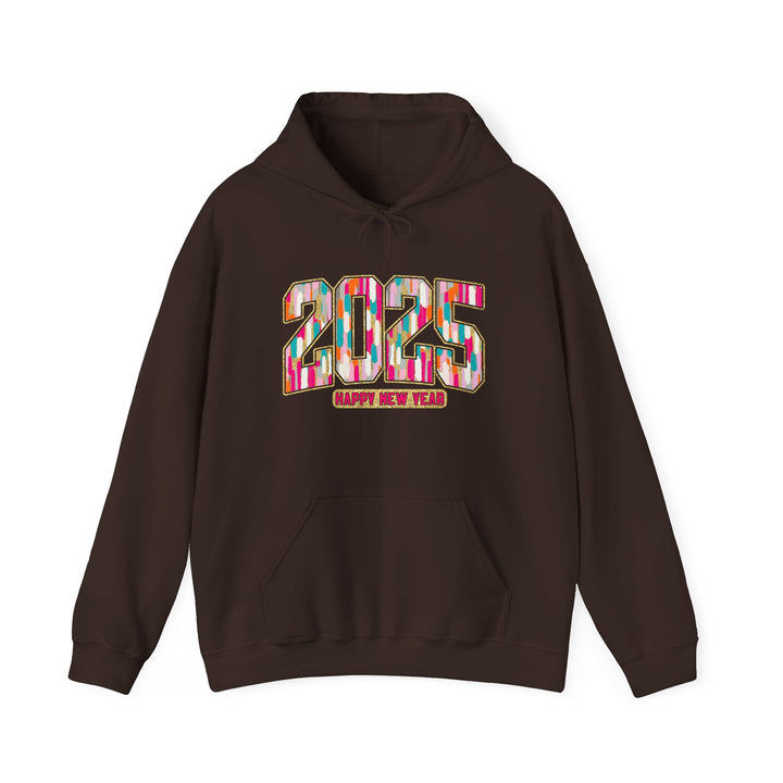 2025 Happy New Year - Unisex Heavy Blend™ Hooded Sweatshirt