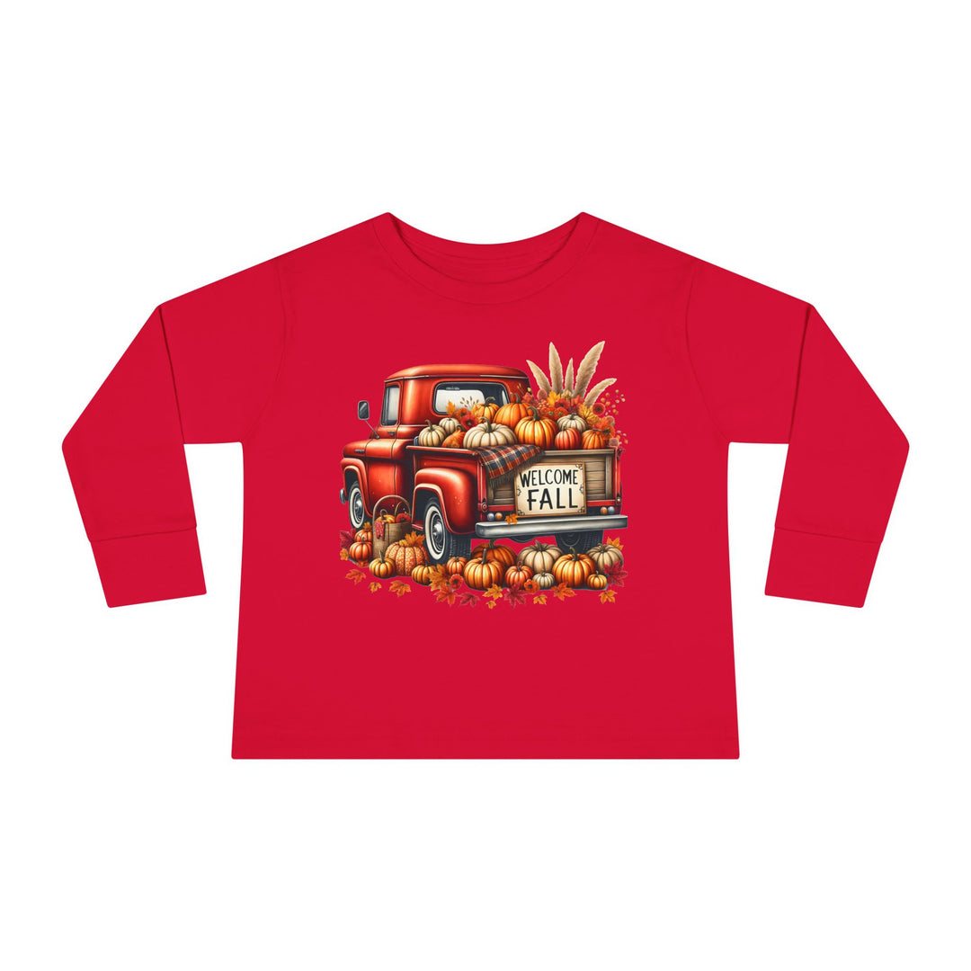 Welcome Fall - Toddler Long Sleeve Tee