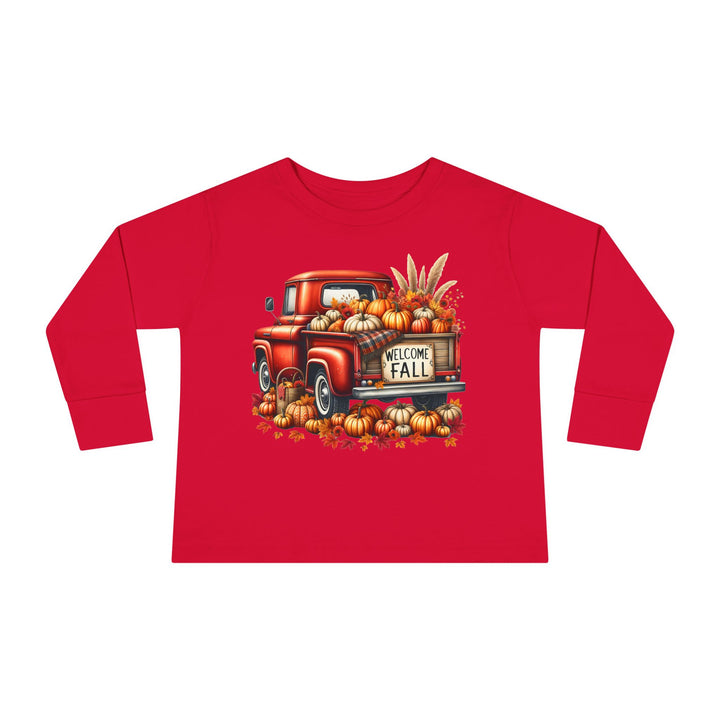 Welcome Fall - Toddler Long Sleeve Tee