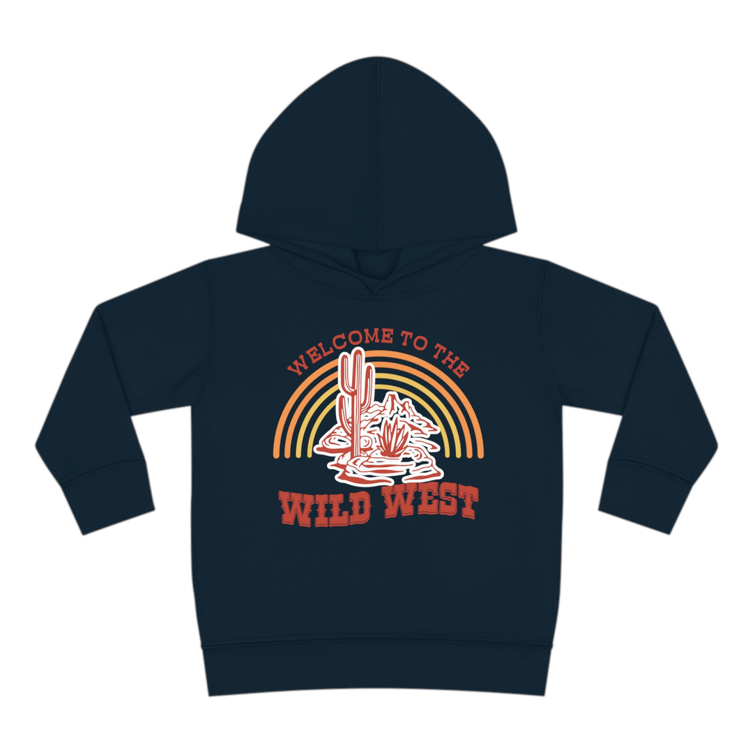 Wild West - Toddler Pullover Fleece Hoodie