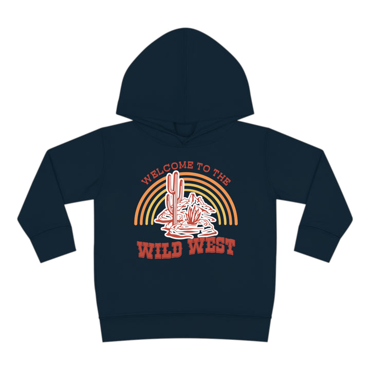Wild West - Toddler Pullover Fleece Hoodie