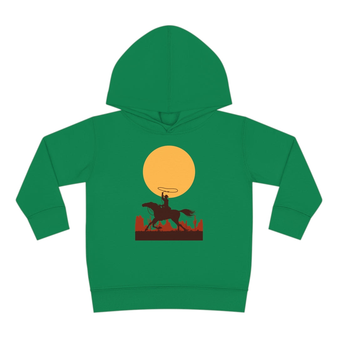 Roping The Moon - Toddler Pullover Fleece Hoodie