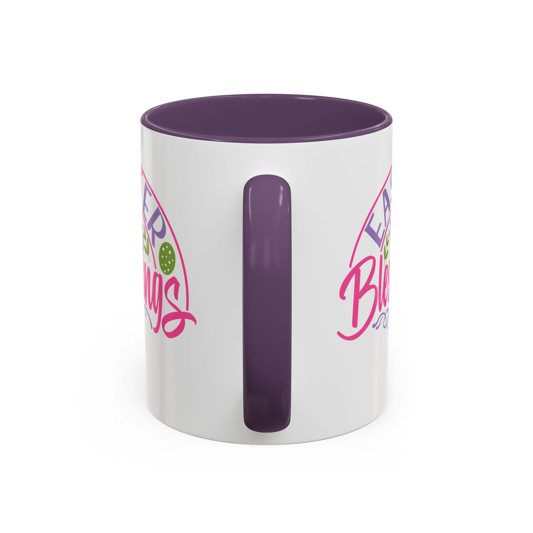Easter Blessings - Accent Coffee Mug (11, 15oz)
