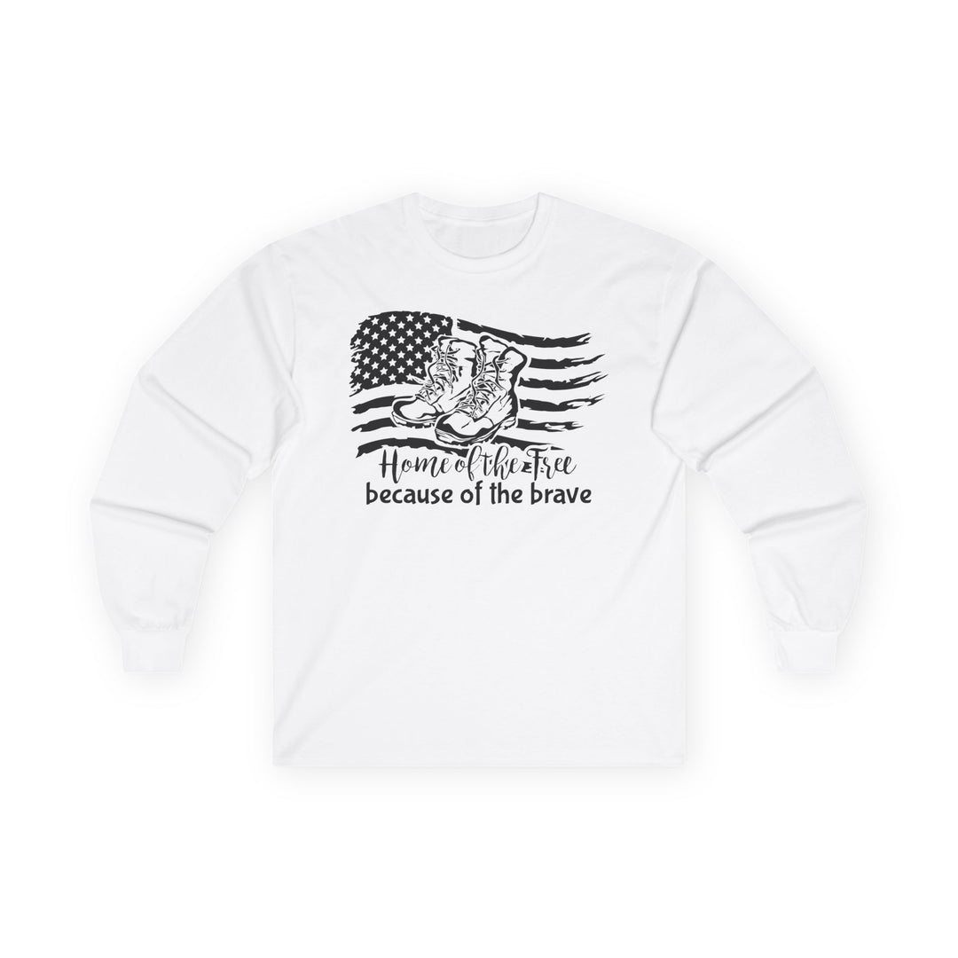 Home Of The Free - Unisex Ultra Cotton Long Sleeve Tee