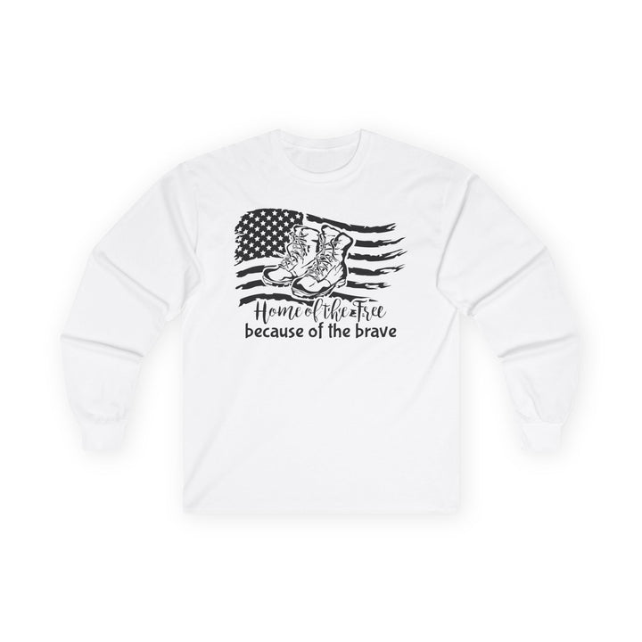 Home Of The Free - Unisex Ultra Cotton Long Sleeve Tee