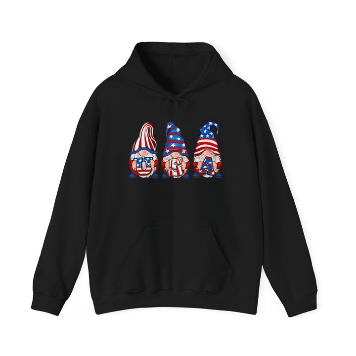 4th Of July Gnomes - Unisex Heavy Blend™ Hooded Sweatshirt