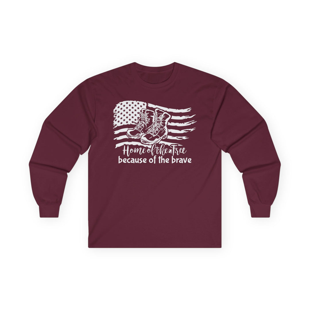 Home Of The Free - Unisex Ultra Cotton Long Sleeve Tee